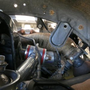 JBA short tube headers w/ thermal wrap