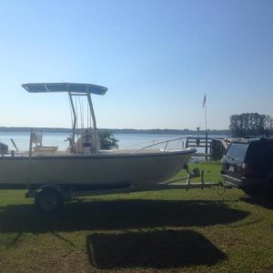 Good testament to the 4runner's towing capacity.  I pull my 18ft Mako like a champ.