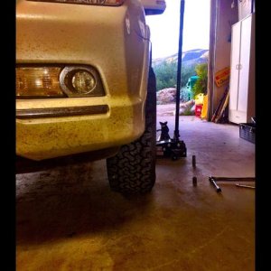 Now with spacer installed