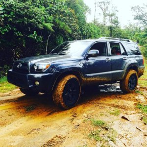 4runner 2007 - 2WD - suspension kit 3" 2", hankook dynapro at 285/70R17