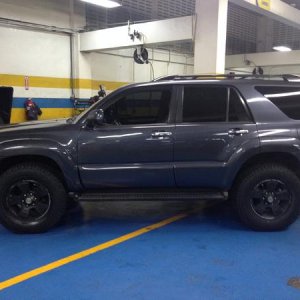 4runner 2007 - 2WD - suspension kit 3" 2", hankook dynapro at 285/70R17