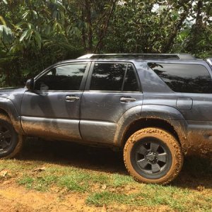 4runner 2007 - 2WD - suspension kit 3" 2", hankook dynapro at 285/70R17