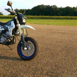 My other ride is a 2013 DRZ400SM, modded out :)