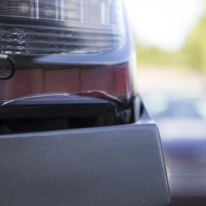 cracked tail light - We trashed the rear bumper on this trip but the bumper and fenders have no damage at all and have yet to hit them once... the fle