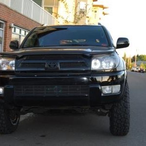 Daystar 2.5 spaces, BFG MTs & Baked Headlights 2012