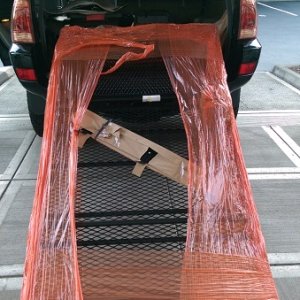 The GOBI rack will not fit inside the T4R