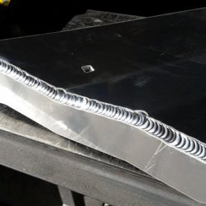 Aluminum tig welded a-arm skids