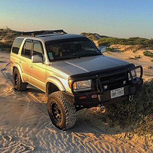 Full tuck at the beach.