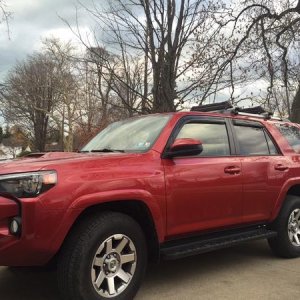 Just put the ski rack on. Just need snow now.