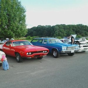 Car show in Uxy, MA. Haywagon
