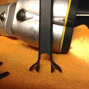 dec 28 2015 6
lower portion of mirror channel squeeze lower portion and lift to remove