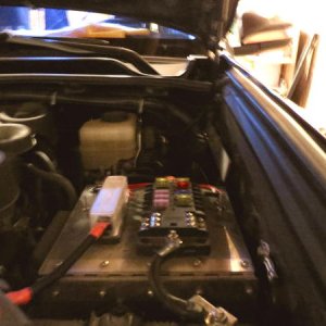 dec 28 2015 3
Blue Sea fuse block 3A fuse 
12v to 5v step down on cam