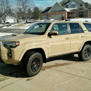 Freshly winter garage washed with Optimum No Rise + Wax