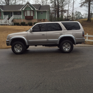 Stock wheels and tires while she's getting worked on
