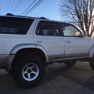 after lift and tires