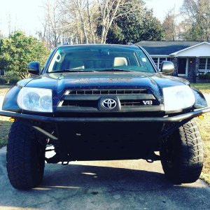 Front end set up for baja!