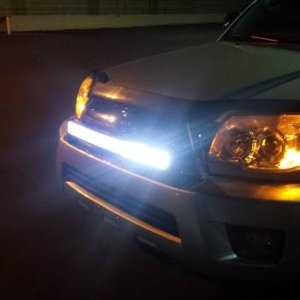 New 30" curved light bar.