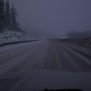 Driving over the Coquihalla Highway 5, last Winter...