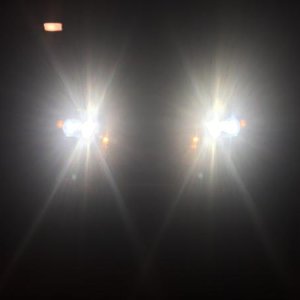 Vleds high beam LED's