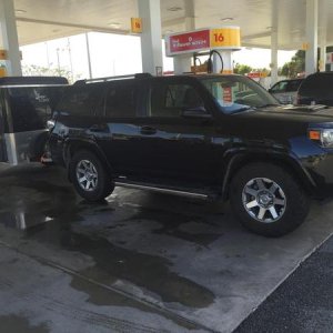 On our way to Clearwater Lake in Ocala National Forest