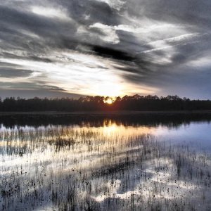 Sunset at Clearwater Lake