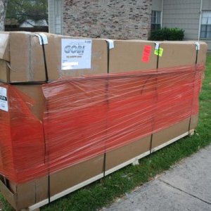 Delivery guy thought this was a TV. Imagine....