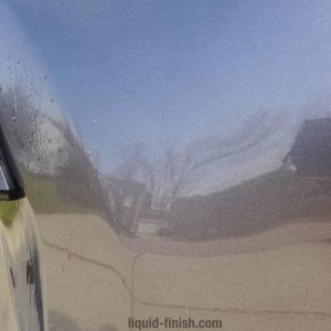 Rail dust in paint