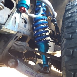 Current front suspension