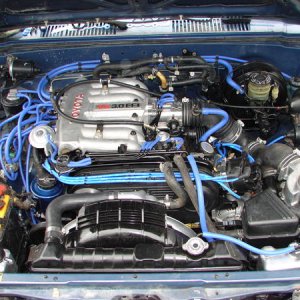 Motor installed  New batterie, vacuum lines, Hoses, belts, sensors, clutch kit, etc.
remanufactured  starter, alternator, injectors, power steering, e