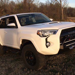 2016 TRD Pro, NFab Step Bars, ToyTec 3" Lift, BFG KO2s 285/70R-17, Southern Style Speed Slimline Hybrid Front Bumper, Warn Zeon 8-S Winch