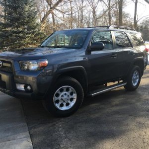 First day home 2/23/2015. Bought her used after I blew a cylinder in my 2005 at 150K. I think I will call her Yeti.