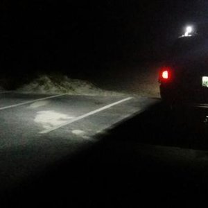 night shot at the beach