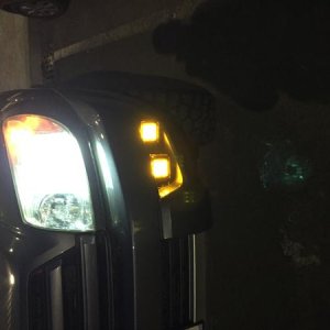 Amber pod swap for driving and fog light housing