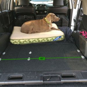 Rear Cargo Storage