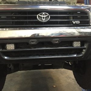 Put in the LED zombie lights