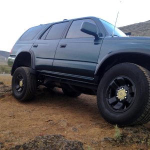 New Pastic dip rims!