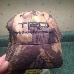 Trd camo hat from dealership