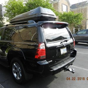 cargo carrier installed