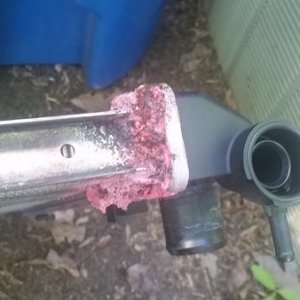 It's Alive!!

Actually, it's dead.  

Leaking Radiator