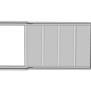 Tim's custom rack top view
