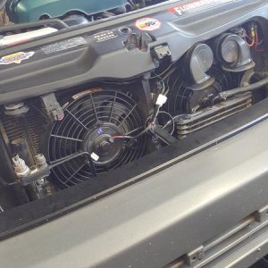 Dual 10 inch cooling fans, What its hot in Arizona