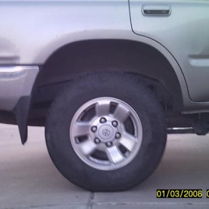 Back new part.... b4 1.5' spacer