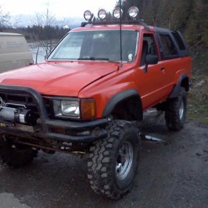 New bumper and 8000lb  winch