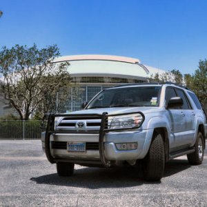 2004 4runner in front of Cowboys Stadium