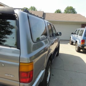 rear view (with my bro's 89' Cherokee)