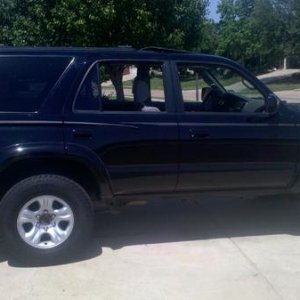 98 rear springs installed and running boards removed.