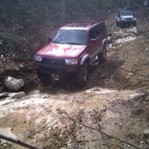 Callalantee off-road park in Mountain City, TN.