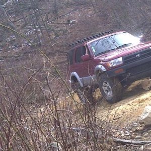 Callalantee off-road park in Mountain City, TN.