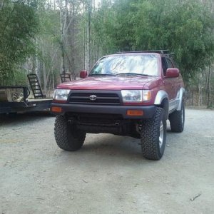 painted the grille flat black