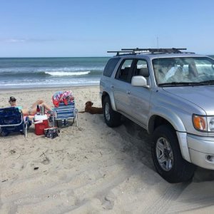 First beach day 2016